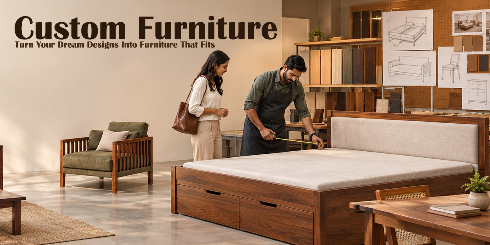 Custom Furniture: Turn Your Dream Designs Into Furniture That Fits